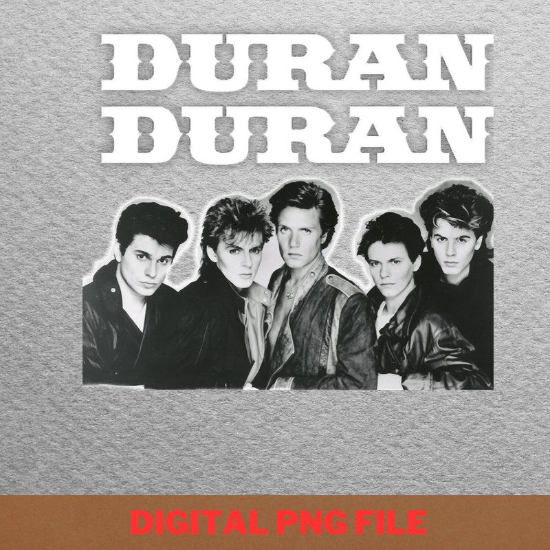 Duran Duran Vibrant Sound PNG, Duran Duran PNG, New Wave Digital Png Files.jpg