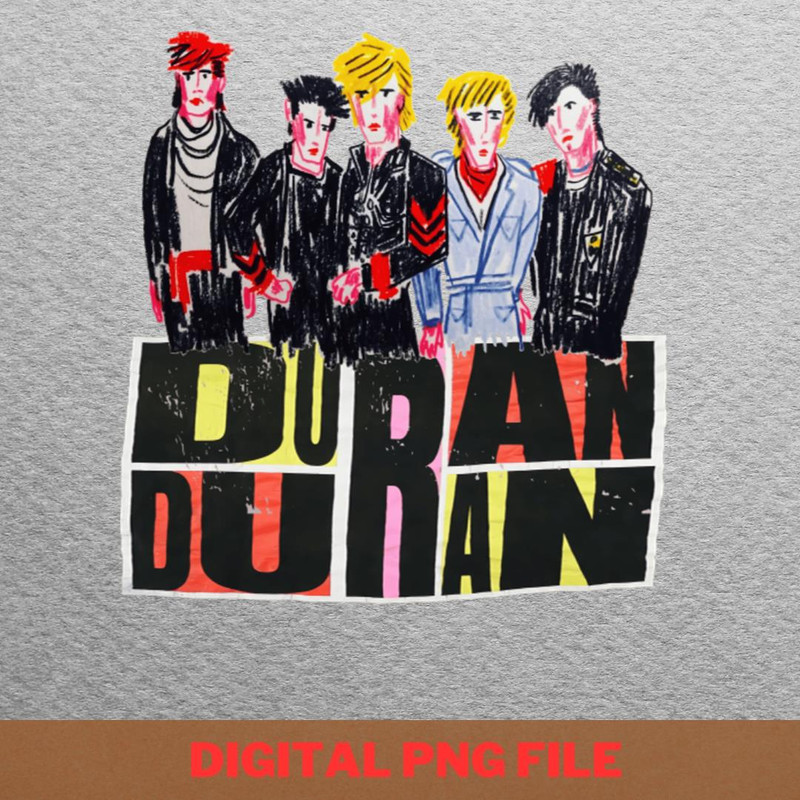 Duran Duran Cinematic Soundtracks PNG, Duran Duran PNG, Andy Taylor Digital Png Files.jpg