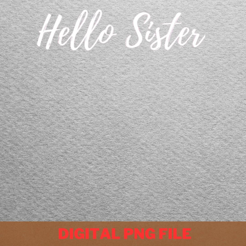 Big Sister Cherishes PNG, Big Sister PNG, New Baby Digital Png Files.jpg