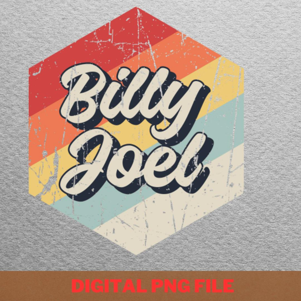 Billy Joel Heartfelt Serenades PNG, Billy Joel PNG, Piano Man Digital Png Files.jpg