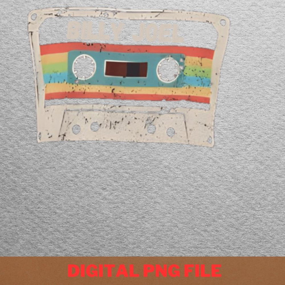 Billy Joel Musical Legend PNG, Billy Joel PNG, Piano Man Digital Png Files.jpg