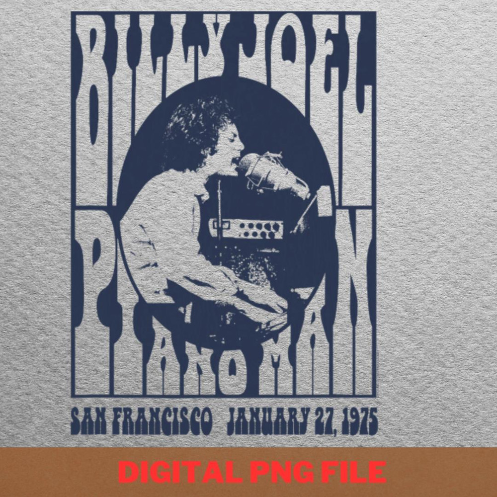 Billy Joel Piano Solos PNG, Billy Joel PNG, Piano Man Digital Png Files.jpg