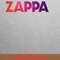 Frank Zappa Multifaceted Maverick PNG, Frank Zappa PNG, 70s Style Digital Png Files.jpg