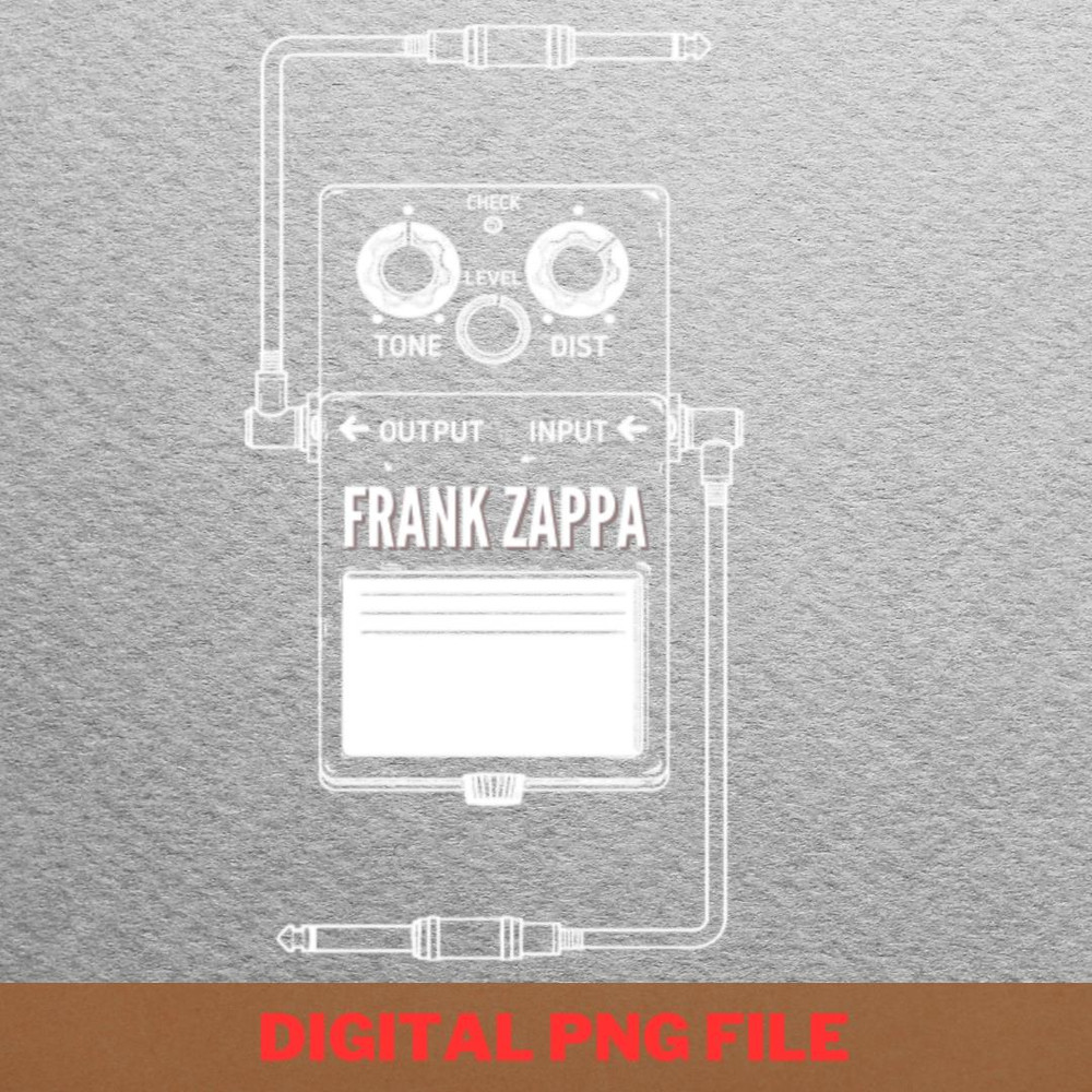 Frank Zappa Nonconformist Trailblazer PNG, Frank Zappa PNG, 70s Style Digital Png Files.jpg