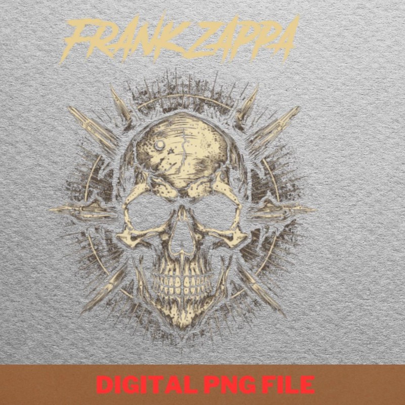 Frank Zappa Subversive Iconoclast PNG, Frank Zappa PNG, 70s Style Digital Png Files.jpg