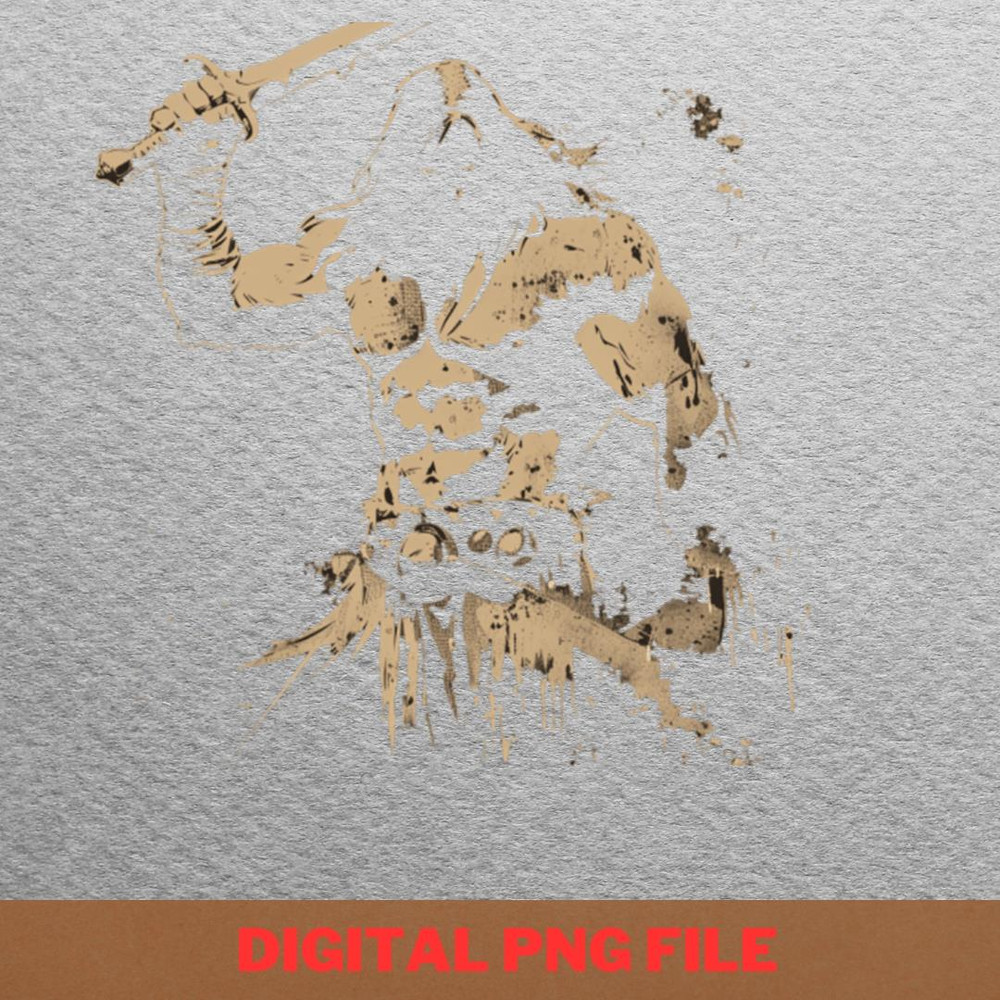 Conan The Barbarian Fierce Nomad PNG, Audrey Hepburn PNG, Breakfast At Tiffanys Digital Png Files.jpg