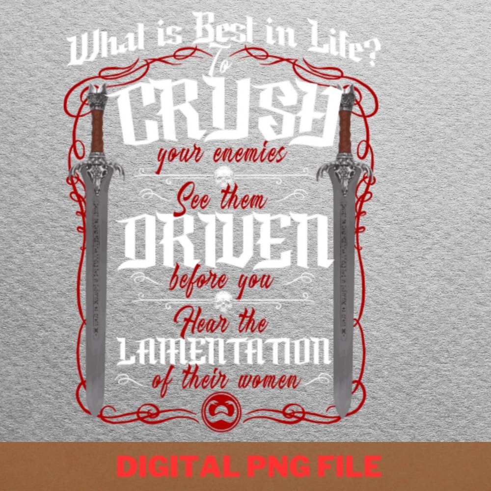 Conan The Barbarian Stone Crusher PNG, Audrey Hepburn PNG, Breakfast At Tiffanys Digital Png Files.jpg