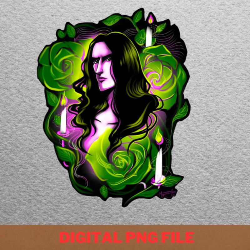 Gothic Rock Abyss PNG, Gothic Rock PNG, Post Punk Digital Png Files.jpg