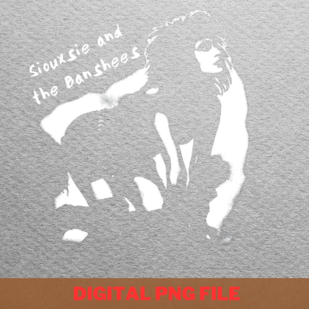 Gothic Rock Haunting PNG, Gothic Rock PNG, Post Punk Digital Png Files.jpg