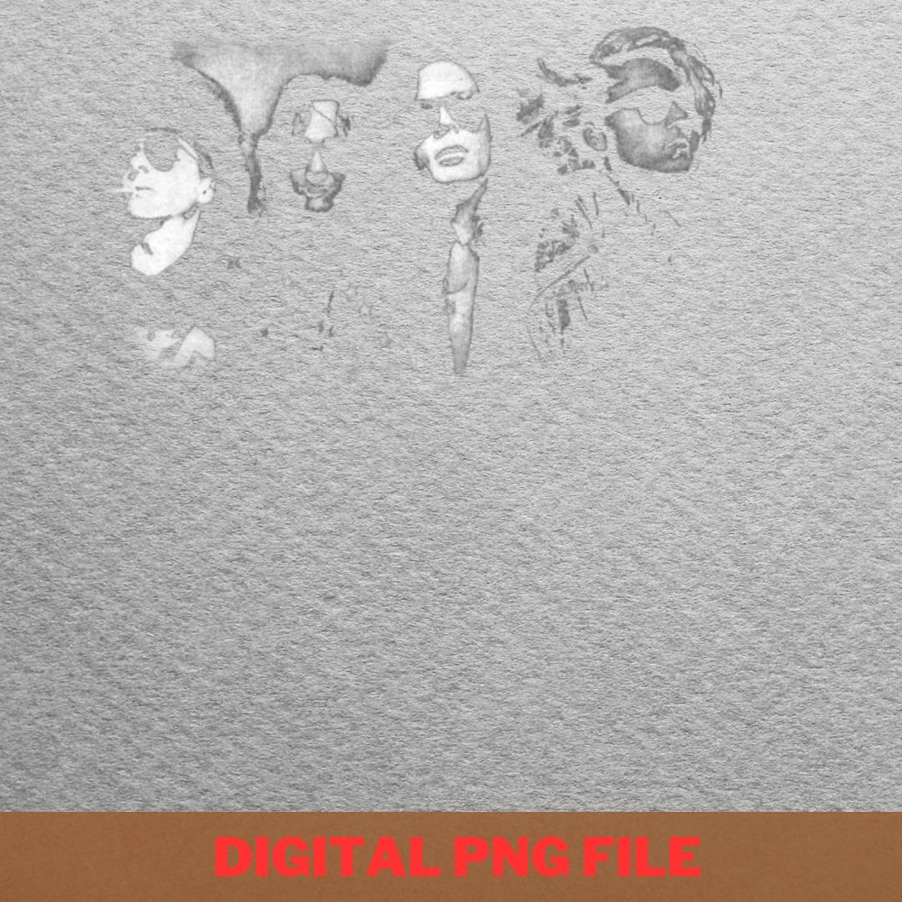 Gothic Rock Spectral PNG, Gothic Rock PNG, Post Punk Digital Png Files.jpg