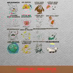 call of cthulhu roleplaying png, hp lovecraft png, sea monster digital png files