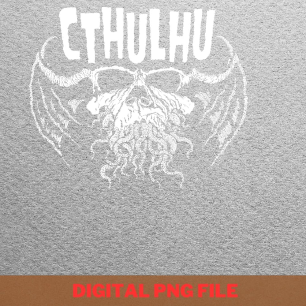 Call Of Cthulhu Unique PNG, Hp Lovecraft PNG, Sea Monster Digital Png Files.jpg
