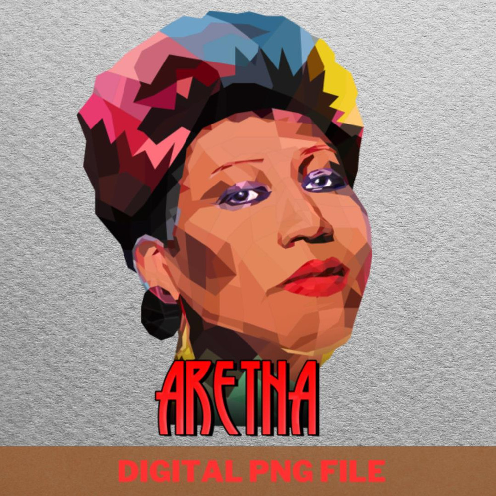Aretha Franklin Soulful Tees PNG, Aretha Franklin PNG, Back Catalog Digital Png Files.jpg