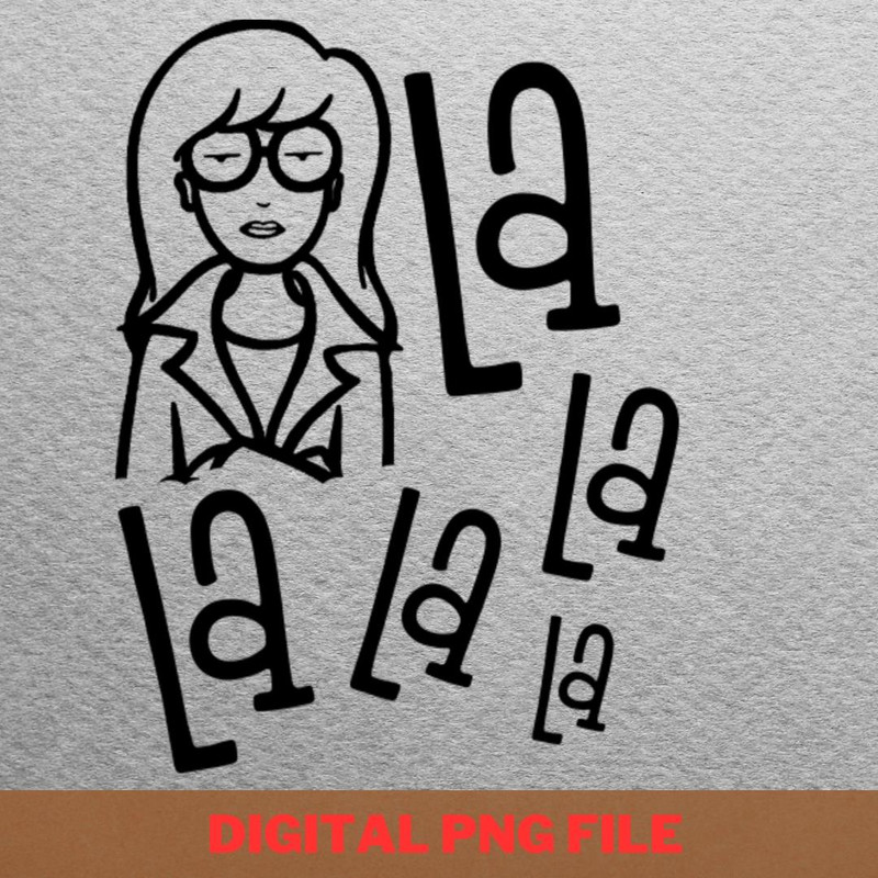 Daria Headstrong Protagonist PNG, Daria Morgendorffer PNG, Beavis And Butthead Digital Png Files.jpg