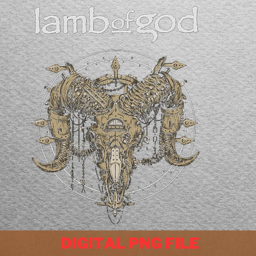 Lamb Of God Collection PNG, Lamb Of God PNG, Heavy Metal Digital Png Files.jpg