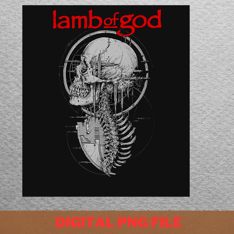 Lamb Of God Edition PNG, Lamb Of God PNG, Heavy Metal Digital Png Files.jpg