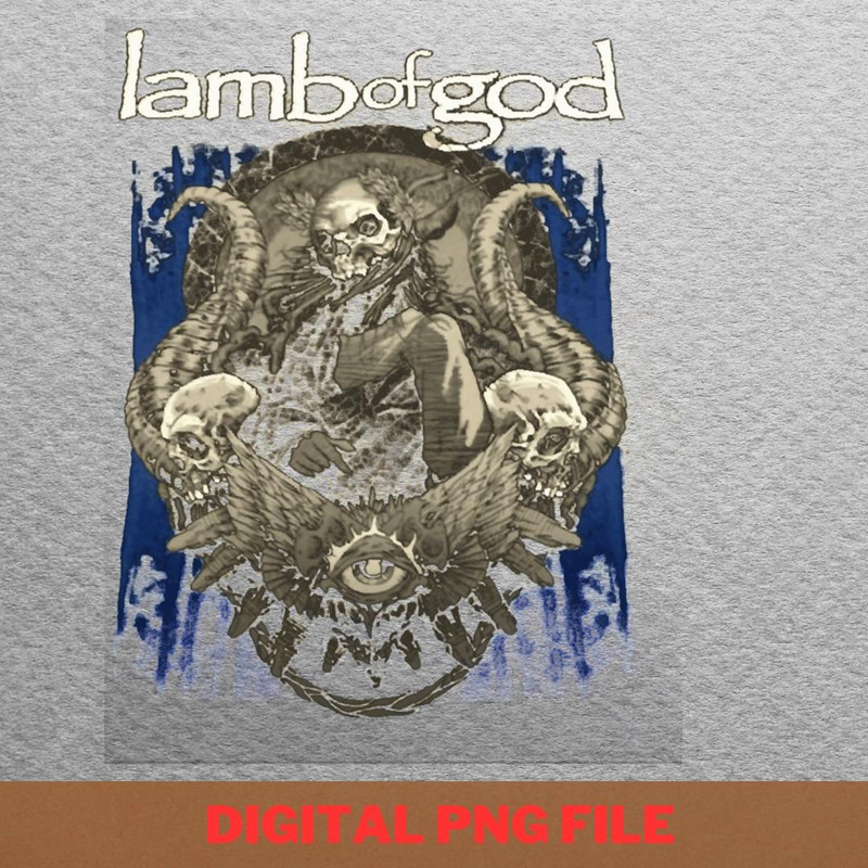 Lamb Of God Expression PNG, Lamb Of God PNG, Heavy Metal Digital Png Files.jpg