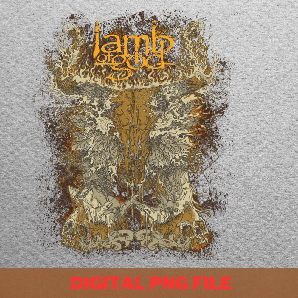 Lamb Of God Famous PNG, Lamb Of God PNG, Heavy Metal Digital Png Files.jpg