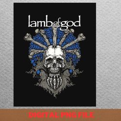 lamb of god lights png, lamb of god png, heavy metal digital png files