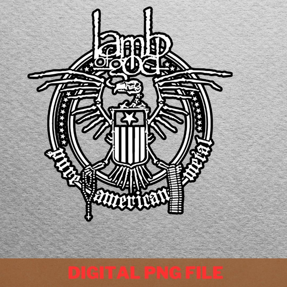 Lamb Of God Loud PNG, Lamb Of God PNG, Heavy Metal Digital Png Files.jpg