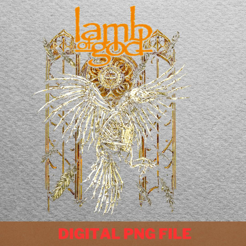 Lamb Of God Renowned PNG, Lamb Of God PNG, Heavy Metal Digital Png Files.jpg