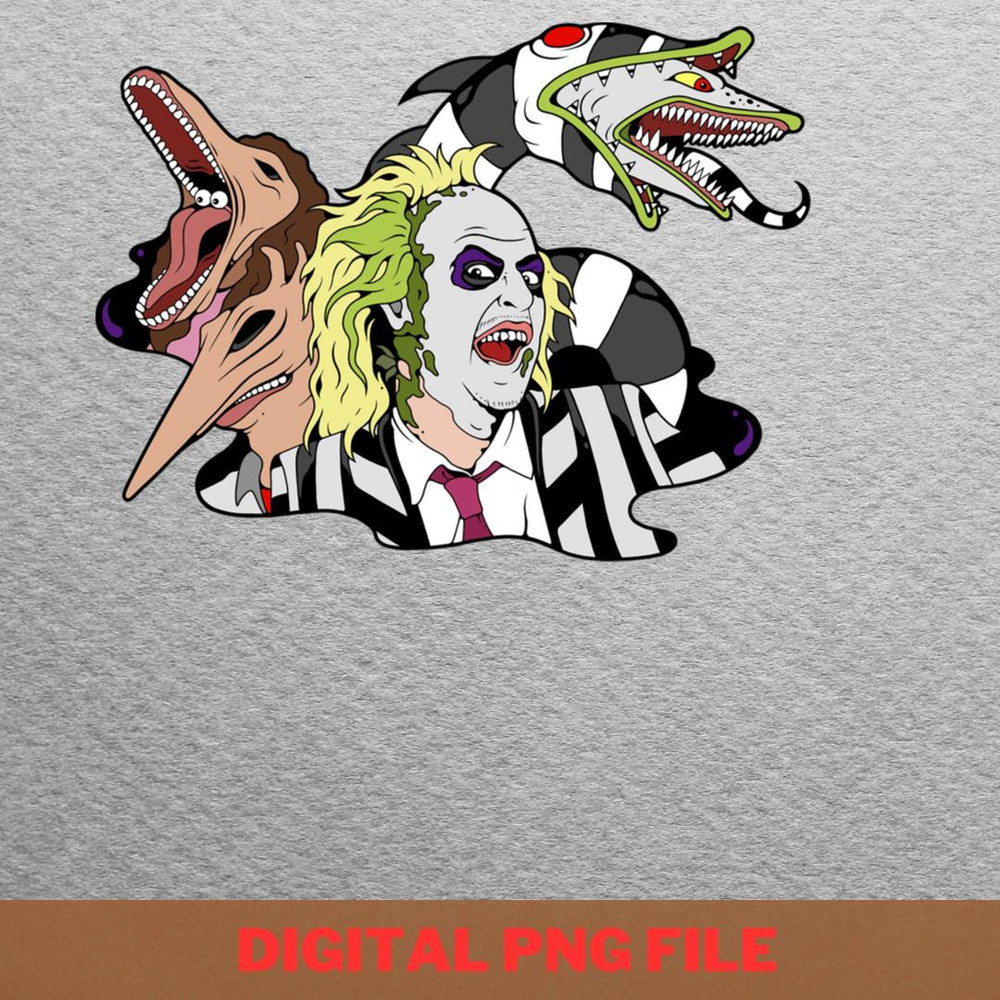 Beetlejuice Crazy Haunts PNG, Beetlejuice PNG, Tim Burton Digital Png Files.jpg