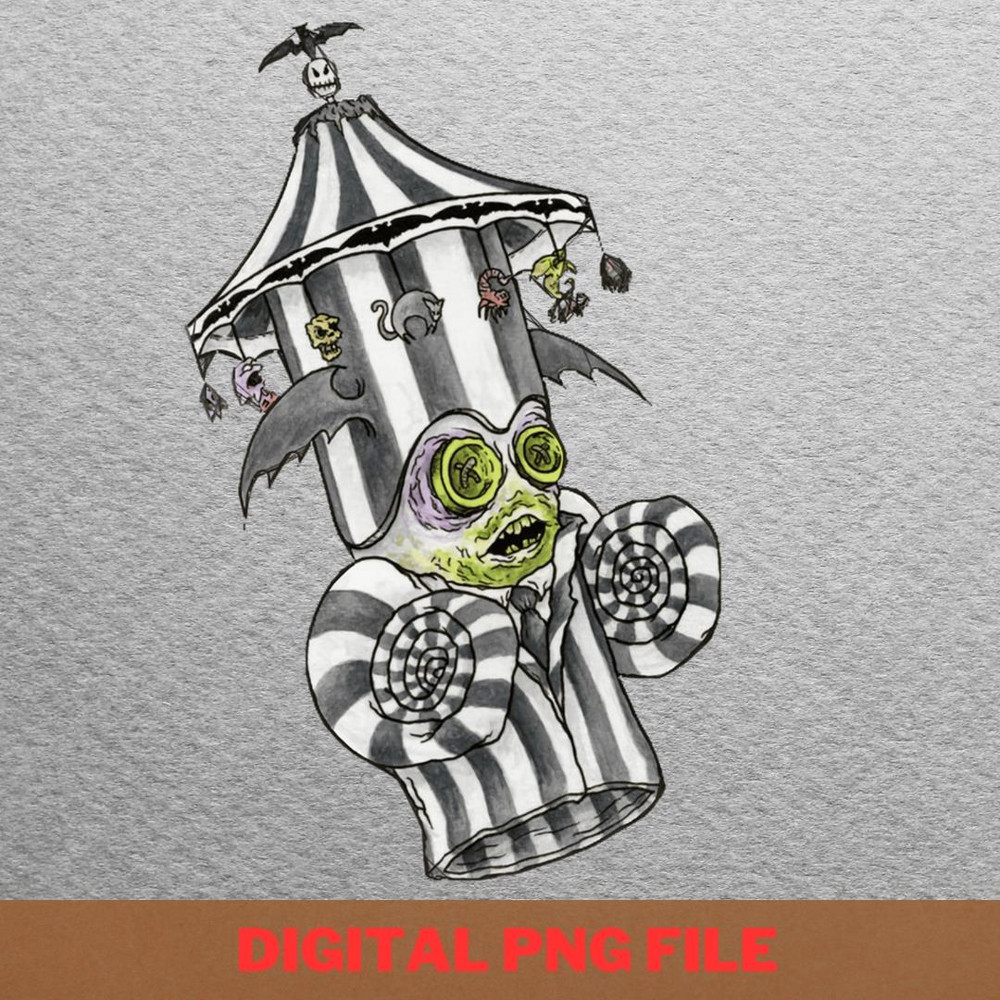 Beetlejuice Creepy Chuckles PNG, Beetlejuice PNG, Tim Burton Digital Png Files.jpg
