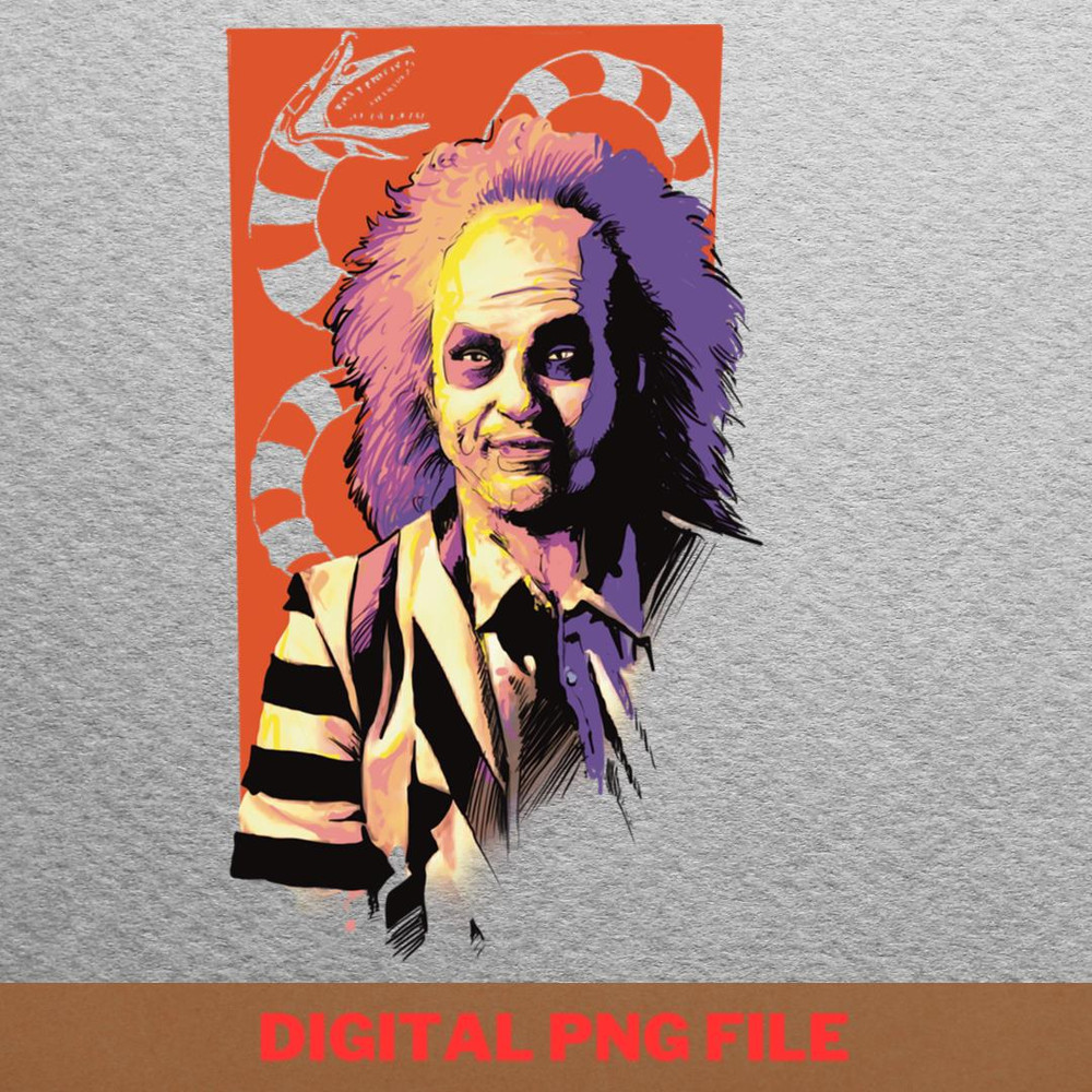 Beetlejuice Eerie Charm PNG, Beetlejuice PNG, Tim Burton Digital Png Files.jpg