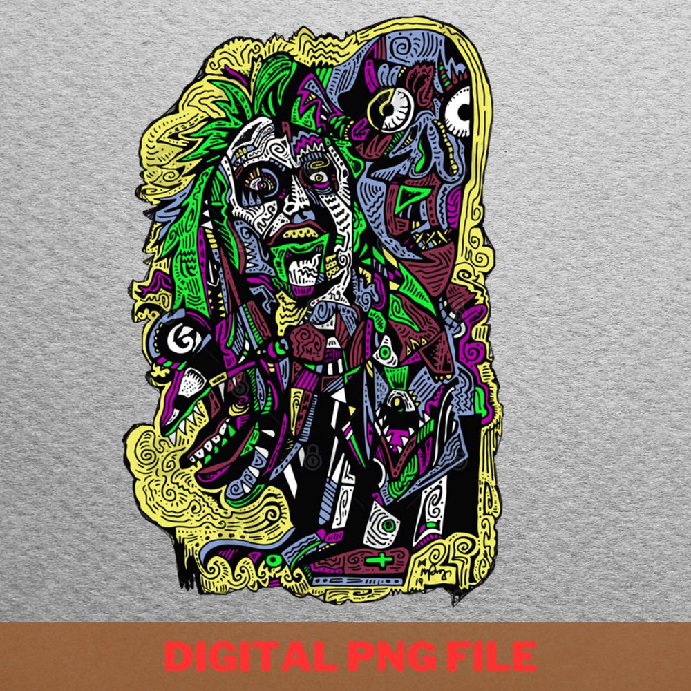 Beetlejuice Fanciful Frights PNG, Beetlejuice PNG, Tim Burton Digital Png Files.jpg
