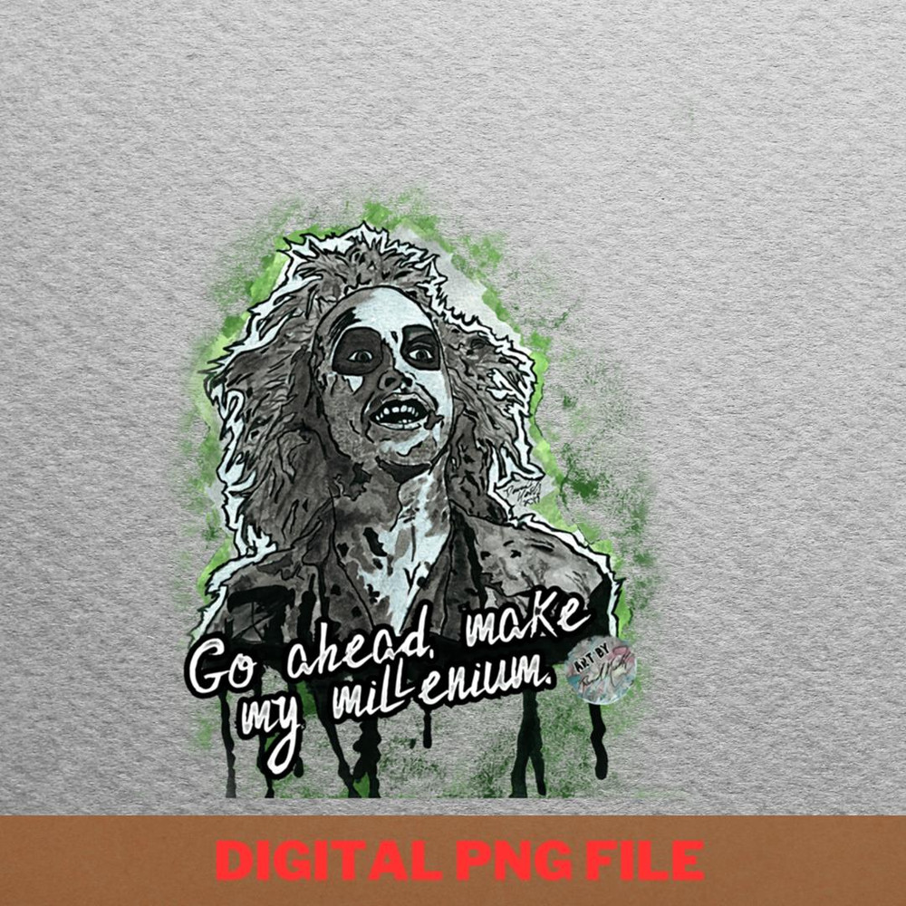 Beetlejuice Ghostly Dance PNG, Beetlejuice PNG, Tim Burton Digital Png Files.jpg