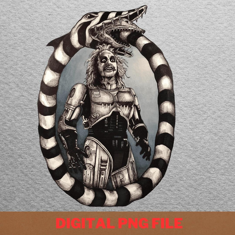 Beetlejuice Ghostly Revels PNG, Beetlejuice PNG, Tim Burton Digital Png Files.jpg