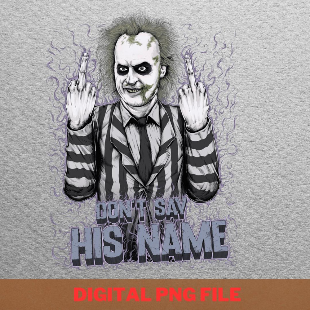 Beetlejuice Ghoulish Fun PNG, Beetlejuice PNG, Tim Burton Digital Png Files.jpg