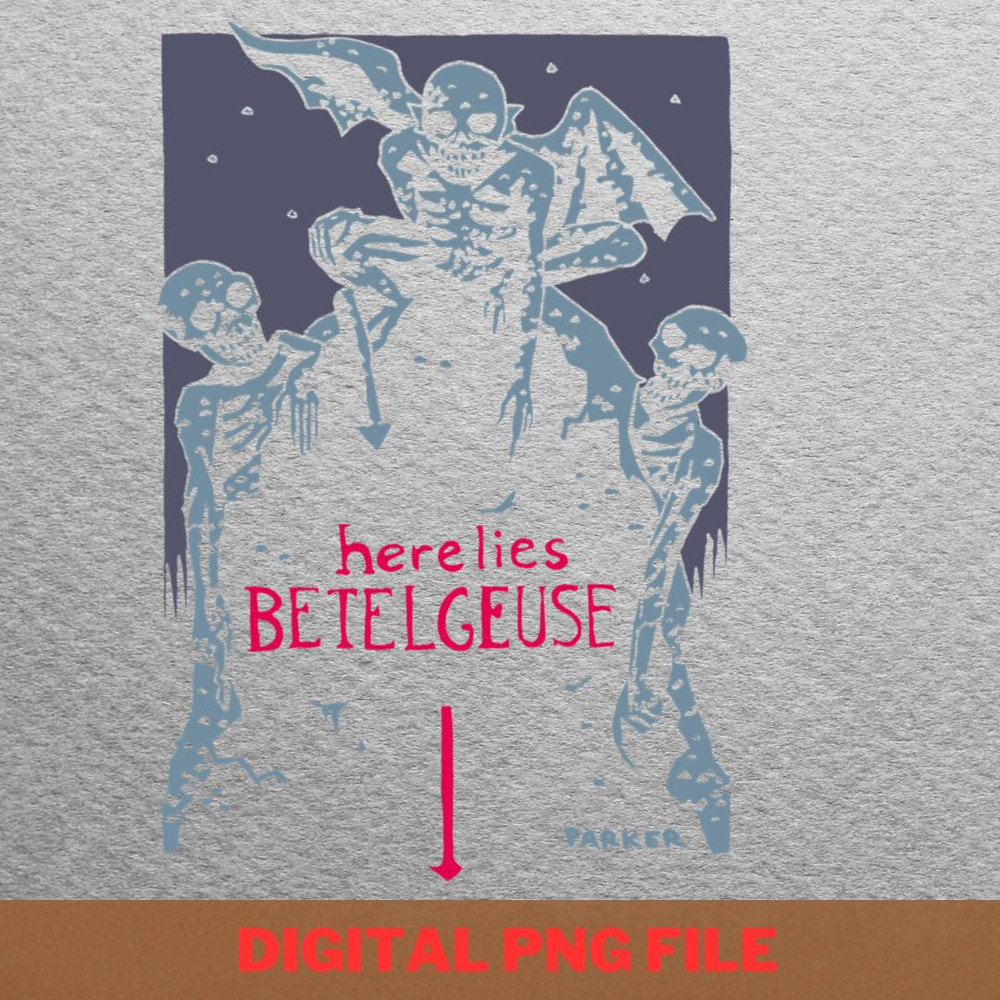 Beetlejuice Nightly Jokes PNG, Beetlejuice PNG, Tim Burton Digital Png Files.jpg