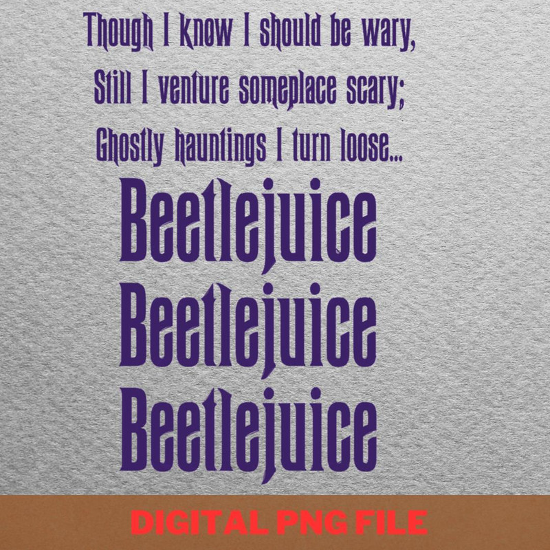Beetlejuice Outrageous Antics PNG, Beetlejuice PNG, Tim Burton Digital Png Files.jpg