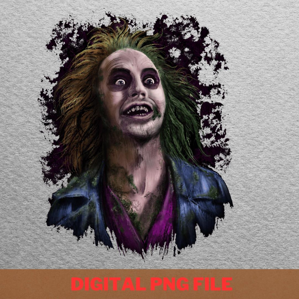 Beetlejuice Weird Jokes PNG, Beetlejuice PNG, Tim Burton Digital Png Files.jpg