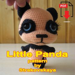 TUTORIAL: Little Panda crochet pattern