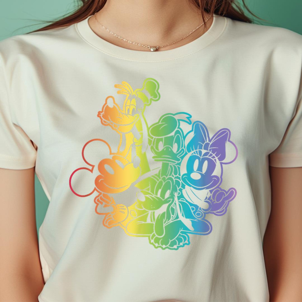 Disney Mickey Friends Vintage Rainbow Pride Group PNG, Rainbow Friends PNG, Roblox Rainbow Friends Digital Png Files.jpg