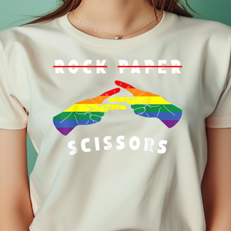 Funny Lesbian Rock Paper Scissors Lgbt Rainbow Pride Friends  PNG, Rainbow Friends PNG, Roblox Rainbow Friends Digital Png Files.jpg