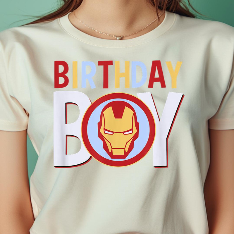 Marvel Avengers Classic Iron Man Birthday Boy PNG, Iron Man PNG, Marvel Digital Png Files.jpg