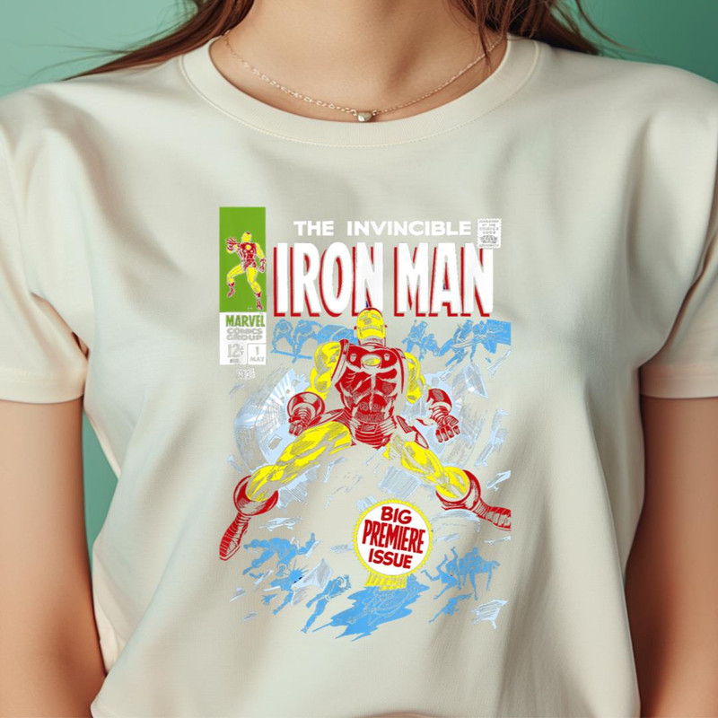 Marvel Avengers Iron Man Big Premier Issue Classic Comic PNG, Iron Man PNG, Marvel Digital Png Files.jpg