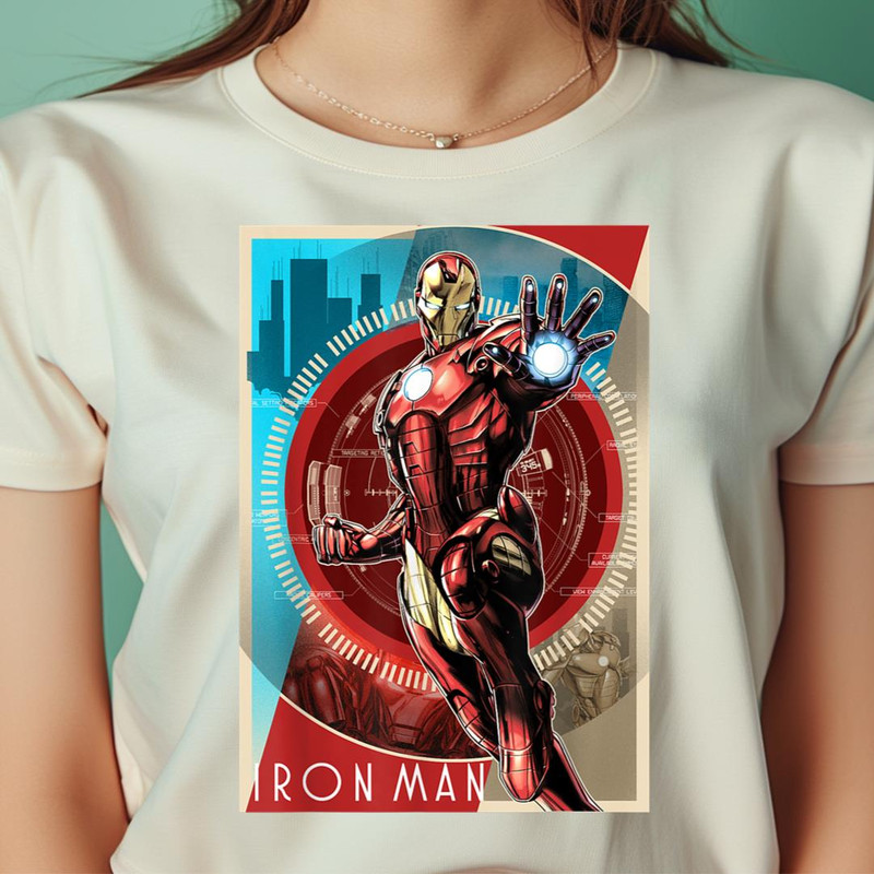 Marvel Iron Man Vintage Tech Poster PNG, Iron Man PNG, Marvel Digital Png Files.jpg