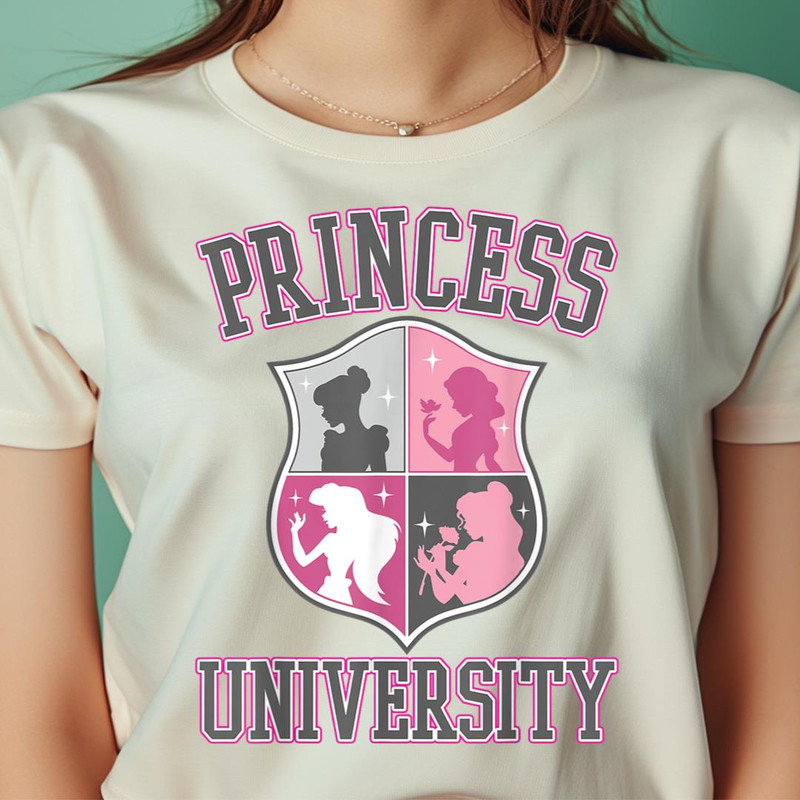 Disney Princess University College Text Logo Graphic PNG, Cinderella PNG, Cinderella Castle Digital Png Files.jpg