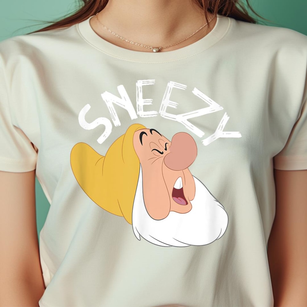 Disney Snow White The Seven Dwarfs Sneezy Face PNG, Cinderella PNG, Cinderella Castle Digital Png Files.jpg