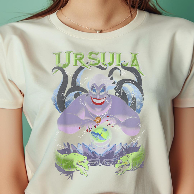 Disney The Little Mermaid Ursula Cauldron Dark Portrait PNG, Cinderella PNG, Cinderella Castle Digital Png Files.jpg