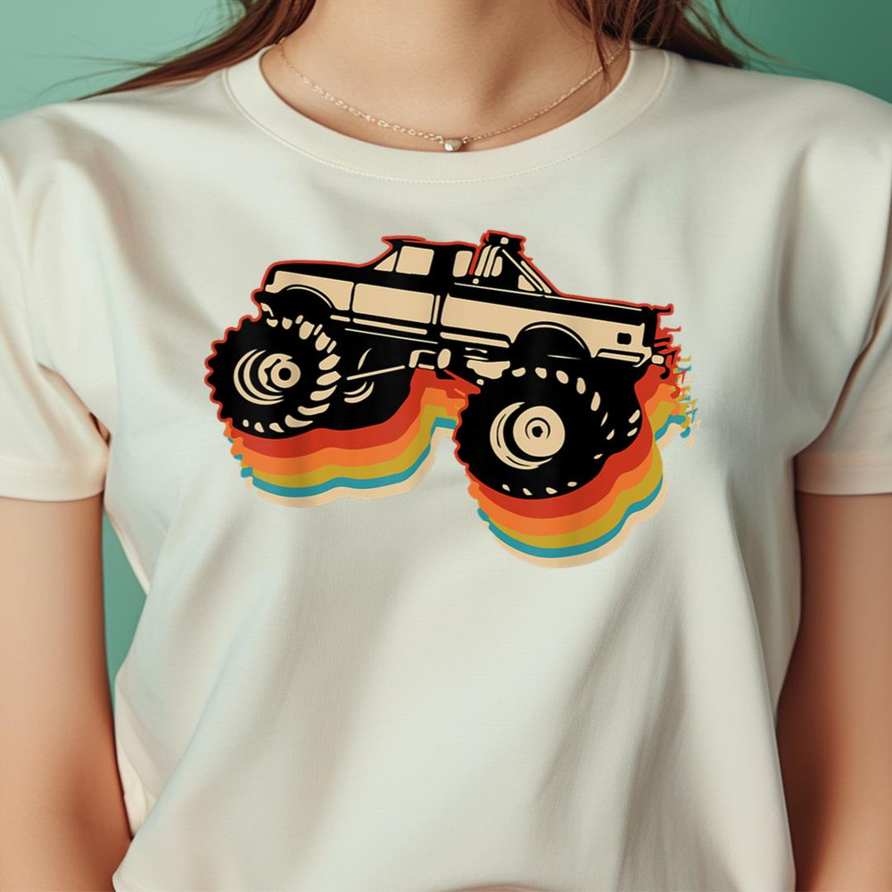 Retro Monster Truck Show - Vintage Monster Trucks PNG, Monsters Inc PNG, Monsters University Digital Png Files.jpg