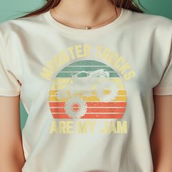 monster truck shirt cool retro monster trucks are my jam png, monsters inc png, monsters university digital png files