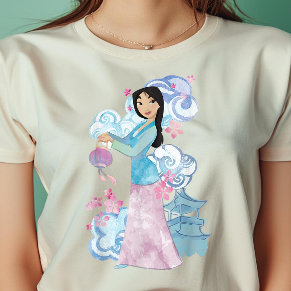 Disney Mulan Watercolor Portrait PNG, Moana Disney PNG, Disney Princess Digital Png Files.jpg