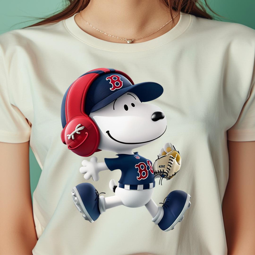 Snoopy Joins The Red Sox PNG, Snoopy Vs Boston Red Sox logo PNG, Boston Red Sox Digital Png Files.jpg