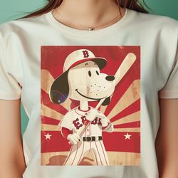 red sox baseball peanuts style png, snoopy vs boston red sox logo png, boston red sox digital png files