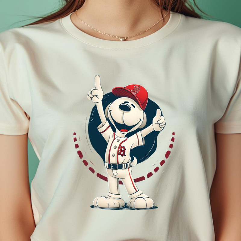 Peanuts Salute Boston Red Sox PNG, Snoopy Vs Boston Red Sox logo PNG, Boston Red Sox Digital Png Files.jpg